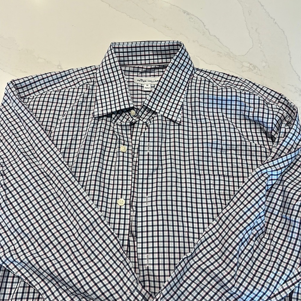 Peter Millar Plaid Shirt